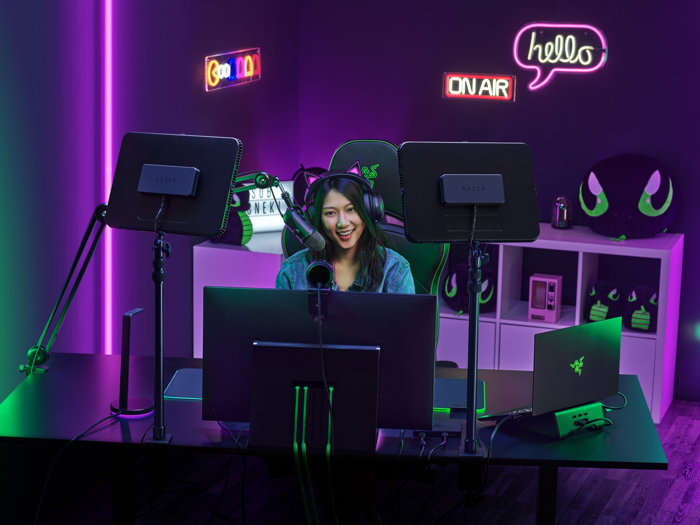 Razer Key Light Chroma - Razer Chroma™ RGB Key Light für Streaming