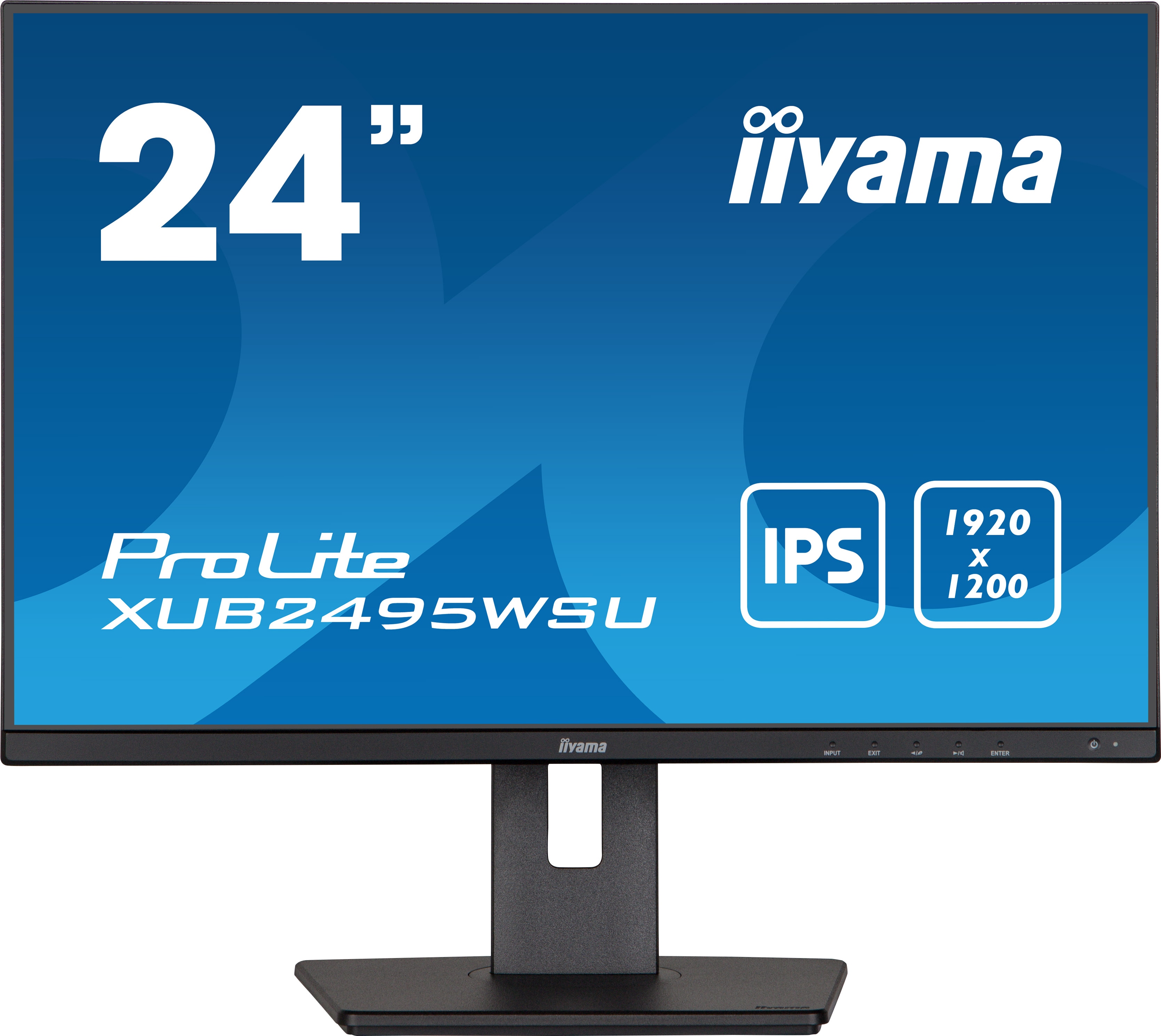 iiyama ProLite XUB2495WSU-B5 61,1cm (24") WUXGA IPS Monitor HDMI/VGA/DP 5ms