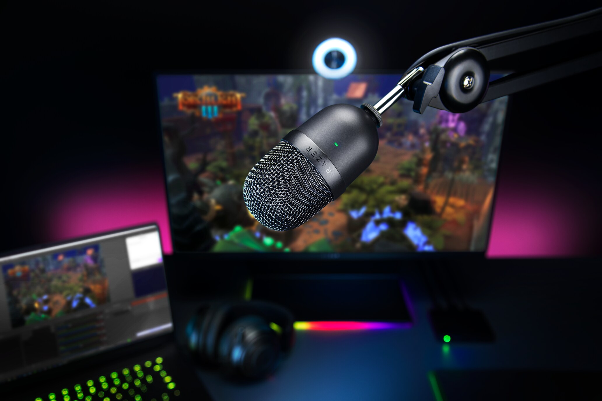 RAZER Seiren Mini Schwarz - Ultra-compact Streaming Microphone