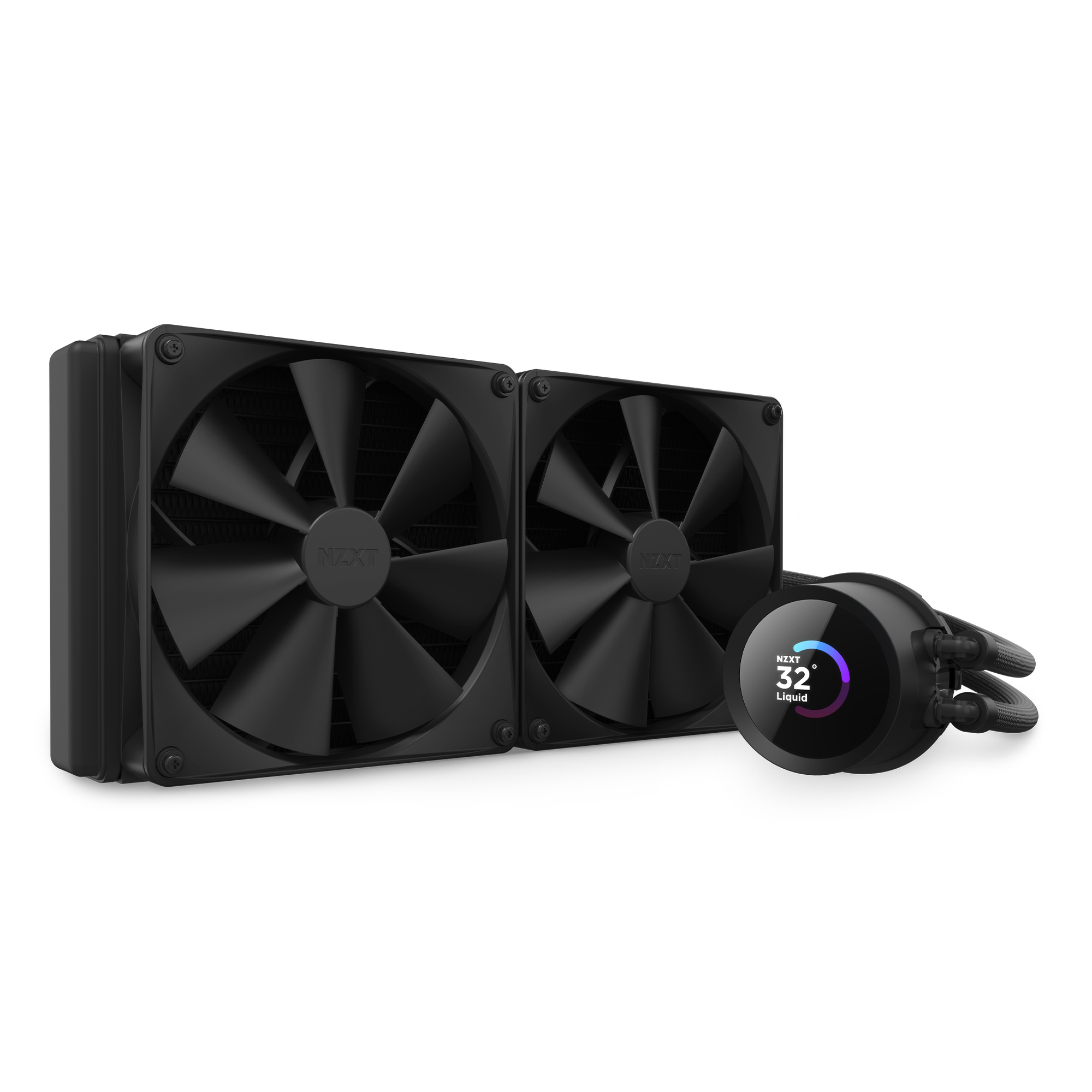 NZXT Kraken 280, schwarz Wasserkühlung für AMD und Intel CPU