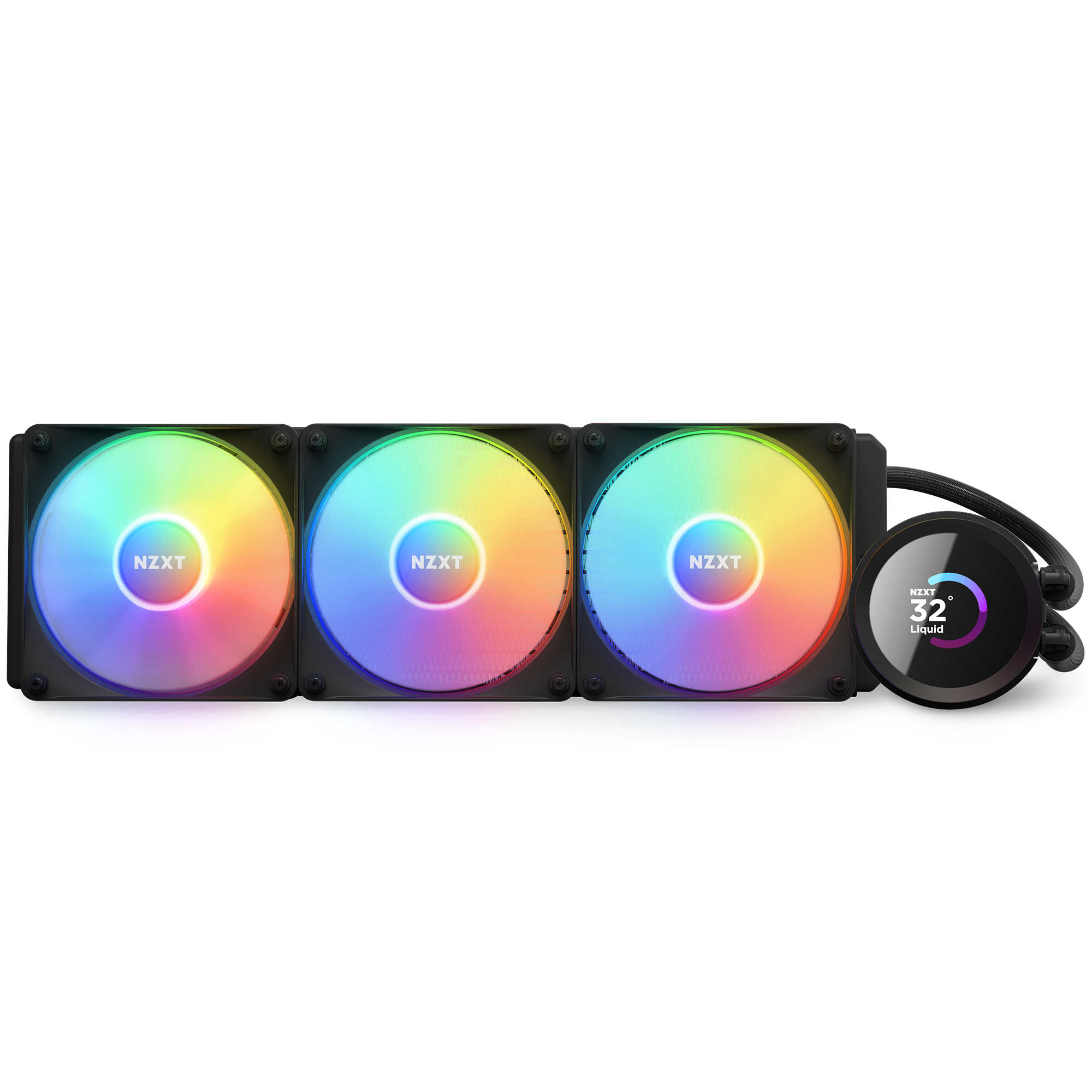 NZXT Kraken 360 RGB, schwarz Wasserkühlung für AMD und Intel CPU