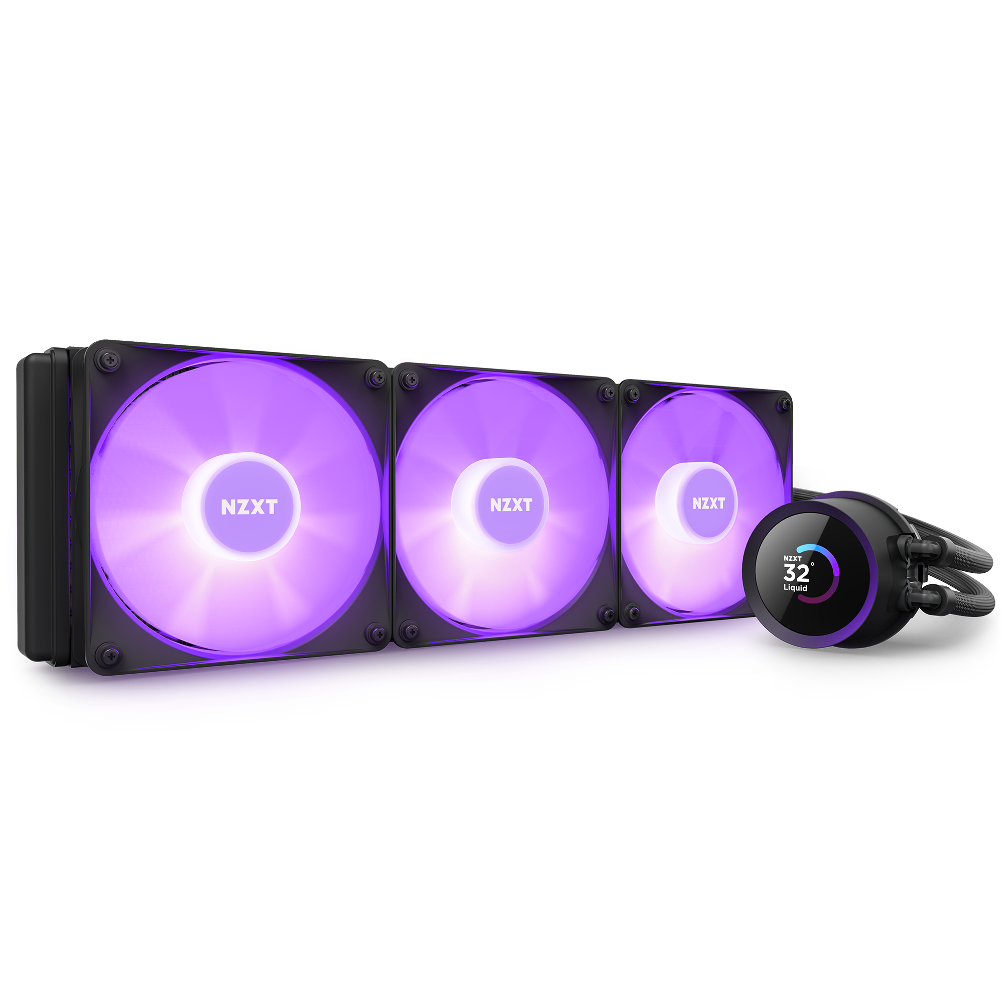 NZXT Kraken 360 RGB, schwarz Wasserkühlung für AMD und Intel CPU