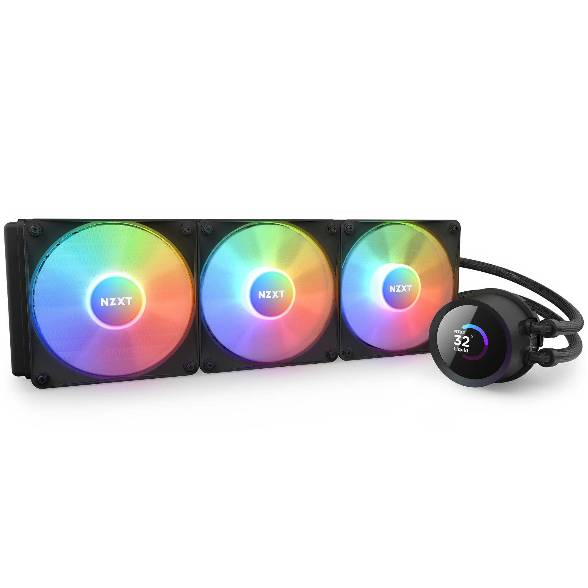 NZXT Kraken 360 RGB, schwarz Wasserkühlung für AMD und Intel CPU