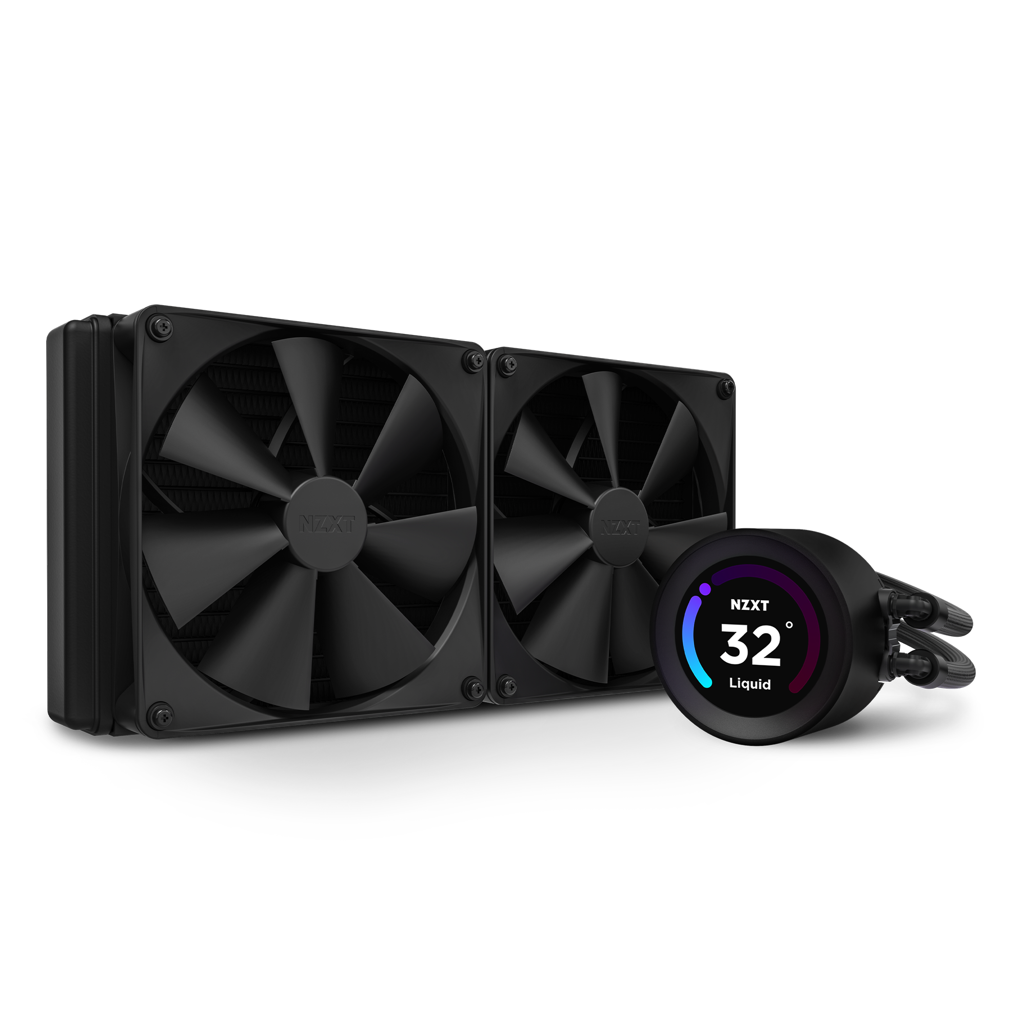 NZXT Kraken Elite 280, schwarz Wasserkühlung für AMD und Intel CPU