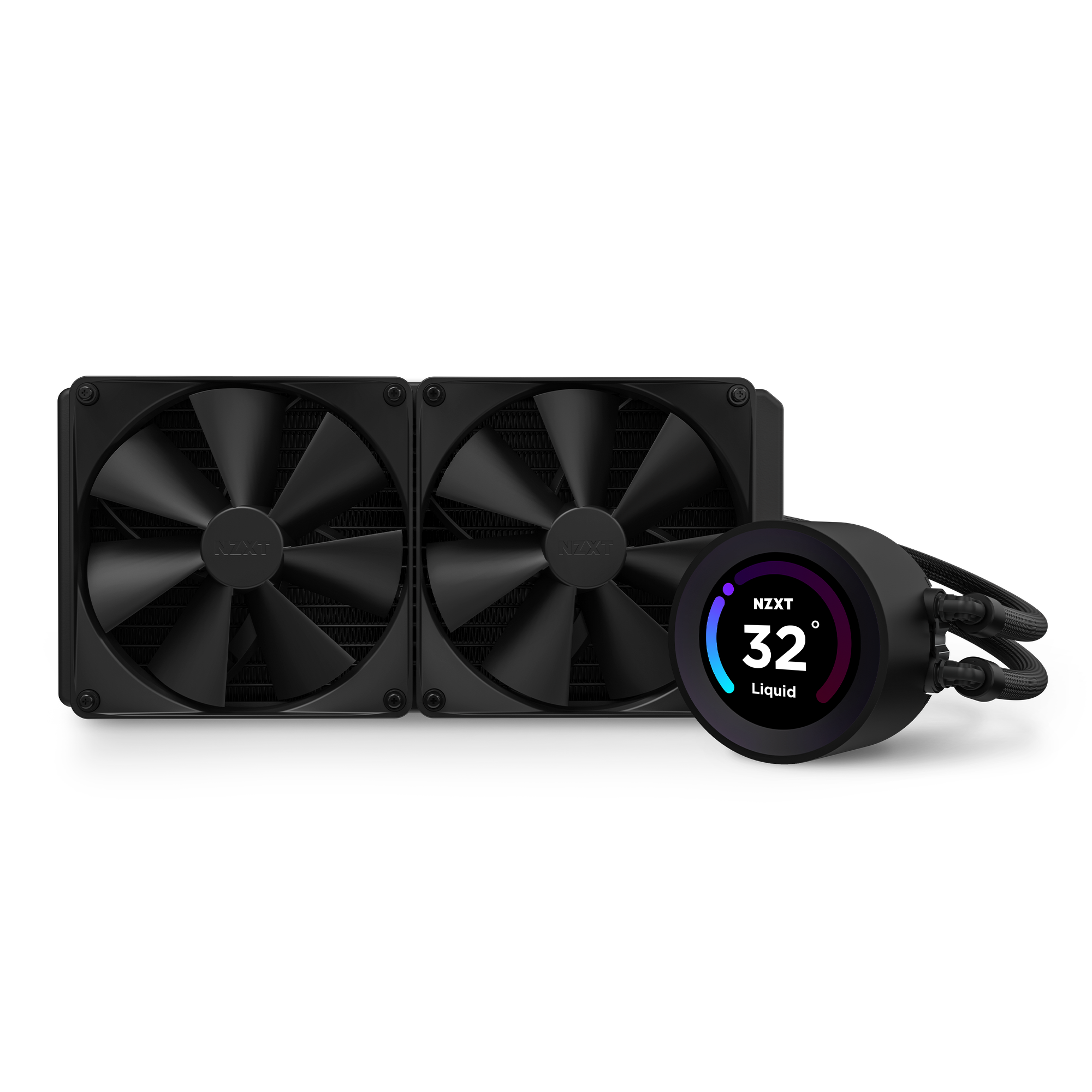 NZXT Kraken Elite 280, schwarz Wasserkühlung für AMD und Intel CPU