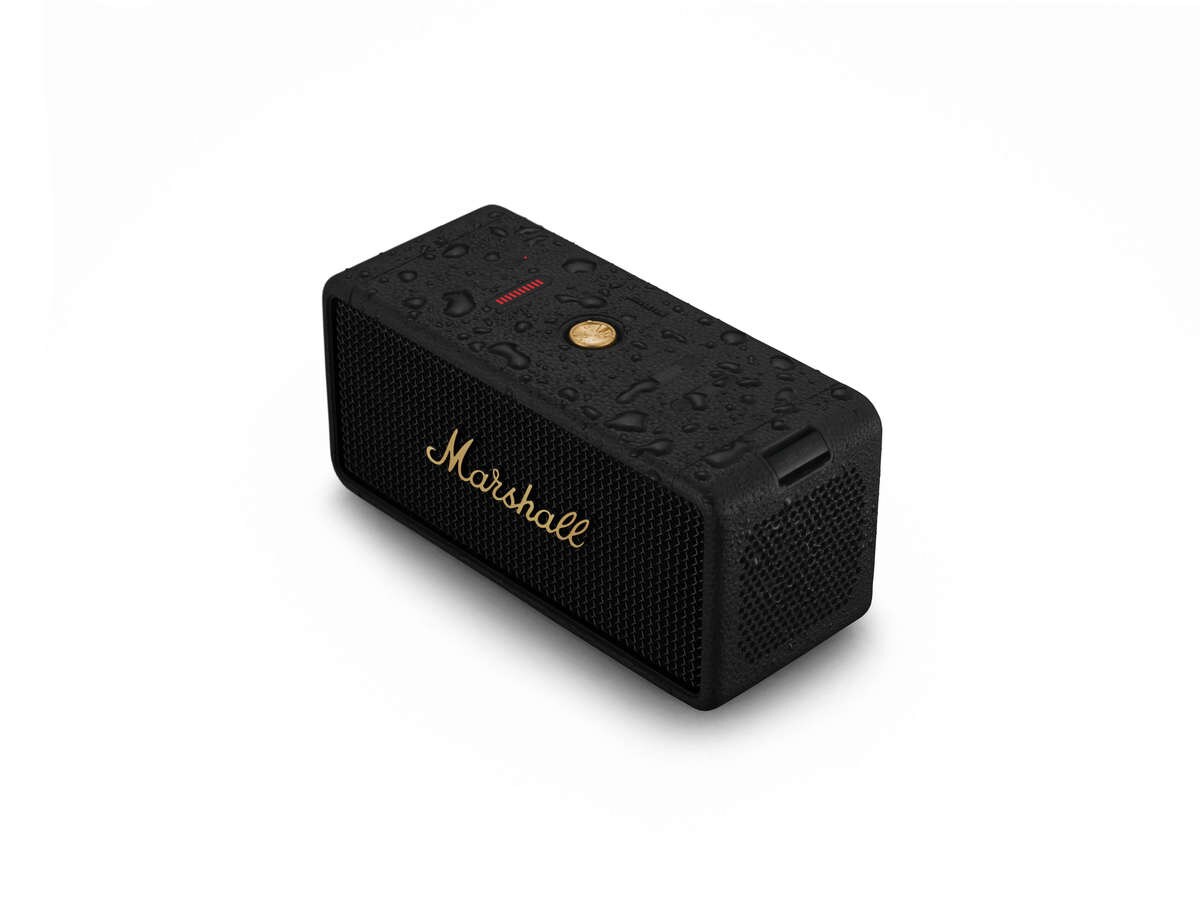 Marshall Middleton Bluetooth Lautsprecher black&amp;brass