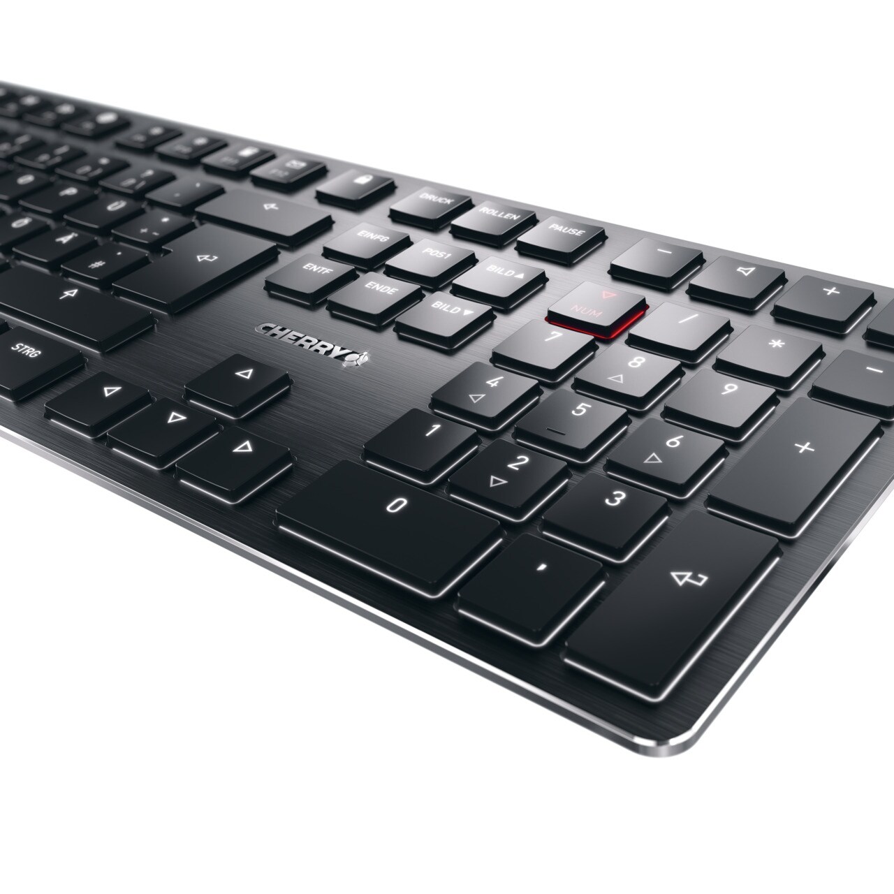 CHERRY KW X ULP Ultra-Low-Profil Tastatur mit mechanischen Switches