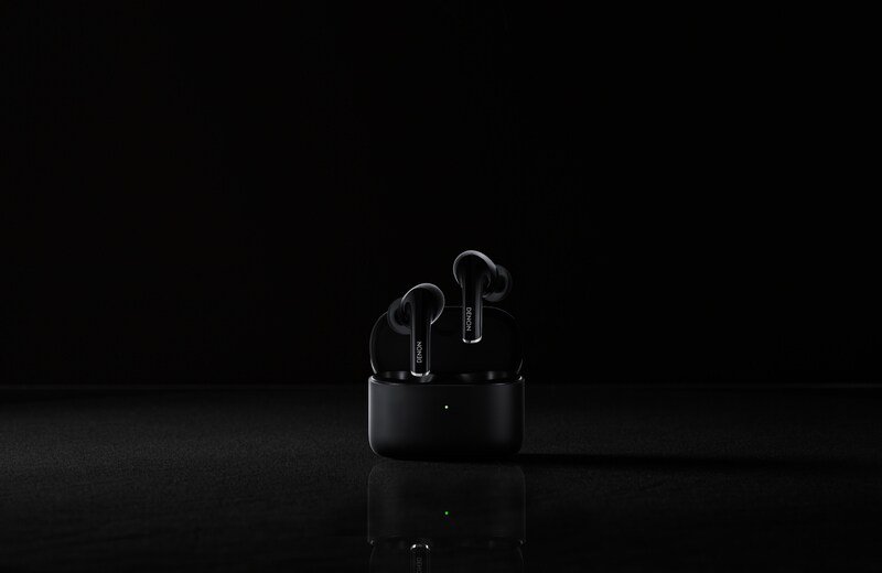 Denon AH-C830NCW True Wireless In-Ear-Kopfhörer, schwarz