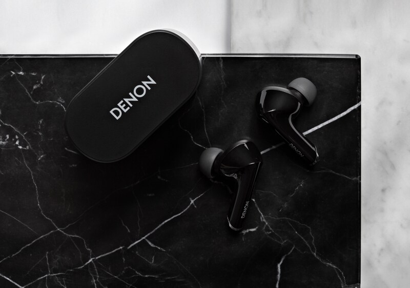 Denon AH-C830NCW True Wireless In-Ear-Kopfhörer, schwarz