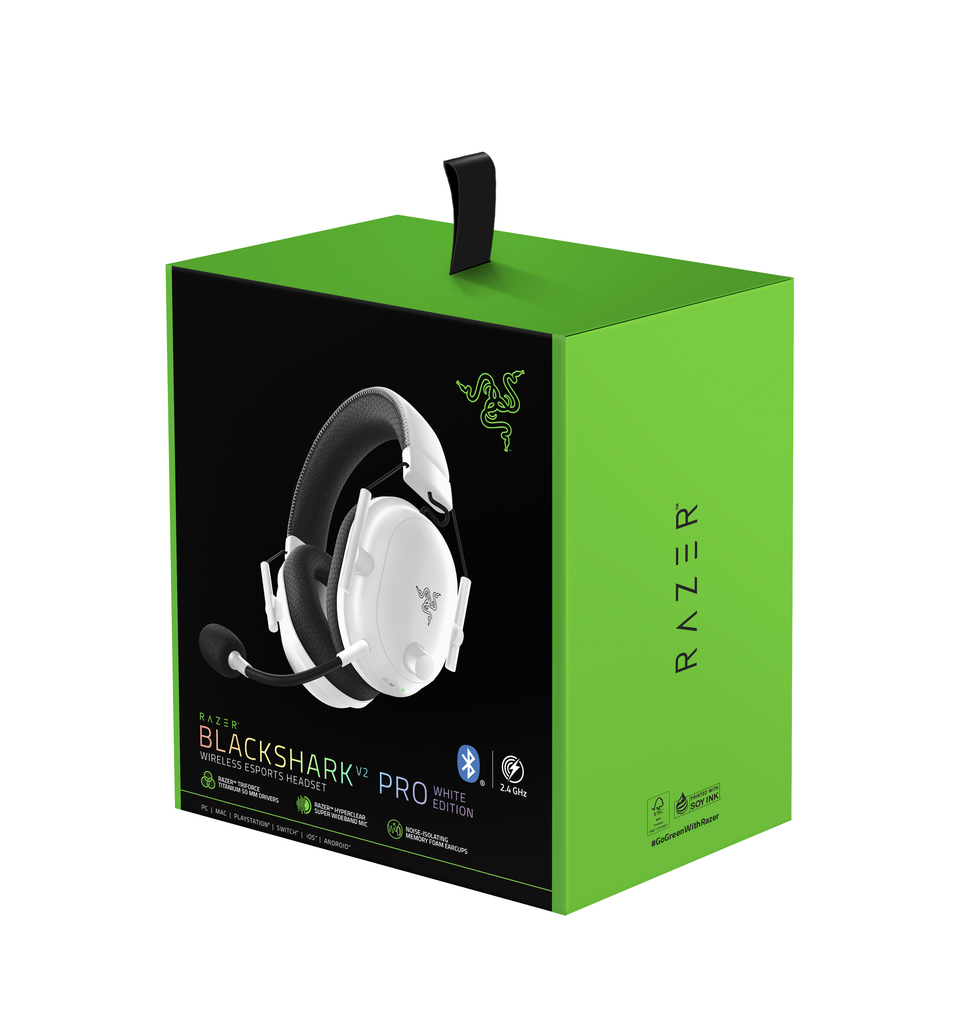 RAZER Blackshark V2 Pro (2023) Weiß - Wireless Esports Headset