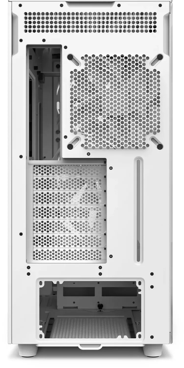 NZXT H7 Elite White 2023 RGB Midi Tower ATX Gaming Gehäuse mit Glasfenster