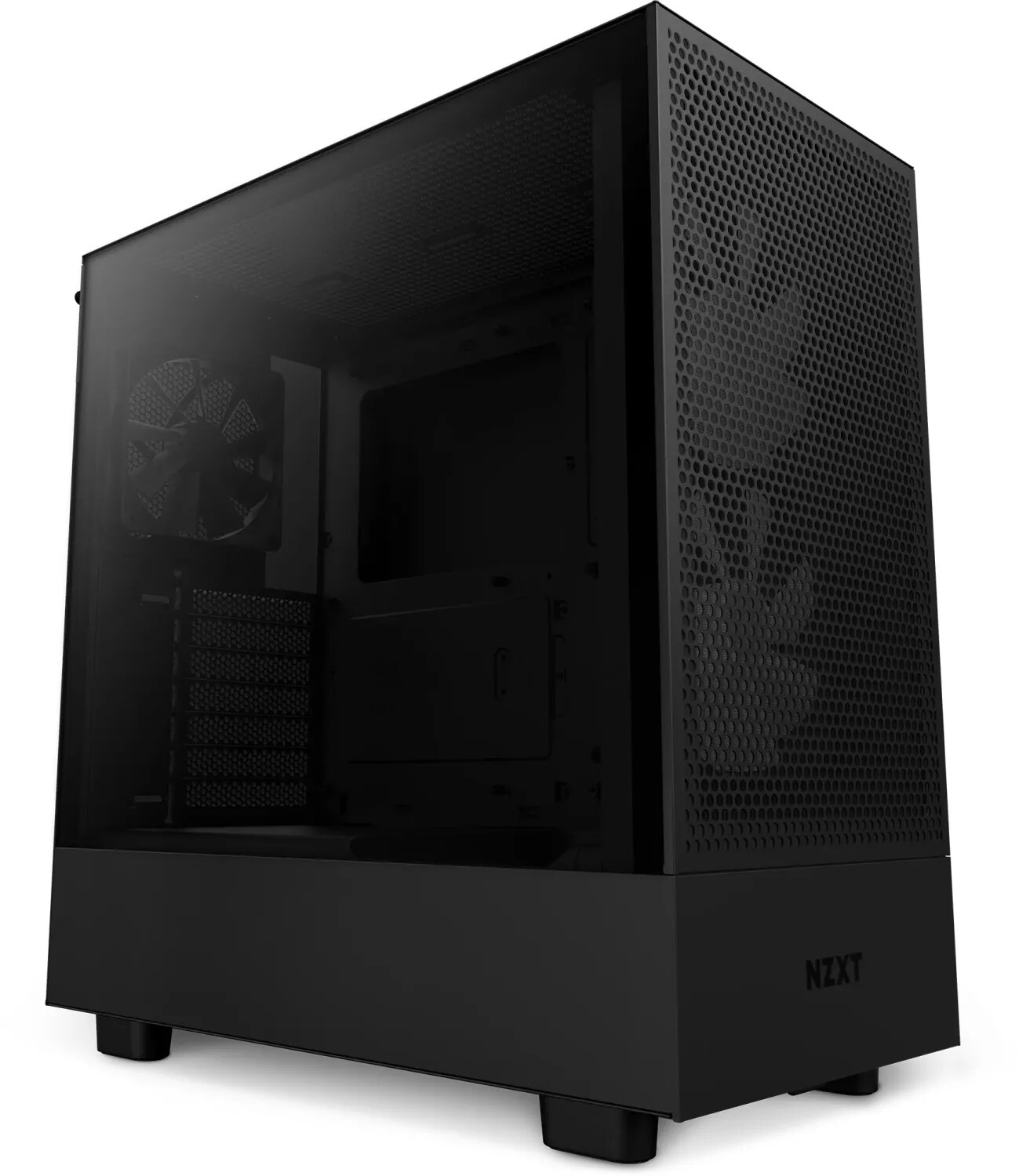 NZXT H5 Flow RGB Midi Tower ATX Gehäuse schwarz mit Sichtfenster