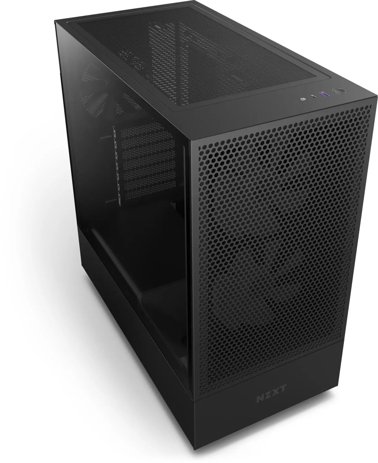 NZXT H5 Flow RGB Midi Tower ATX Gehäuse schwarz mit Sichtfenster