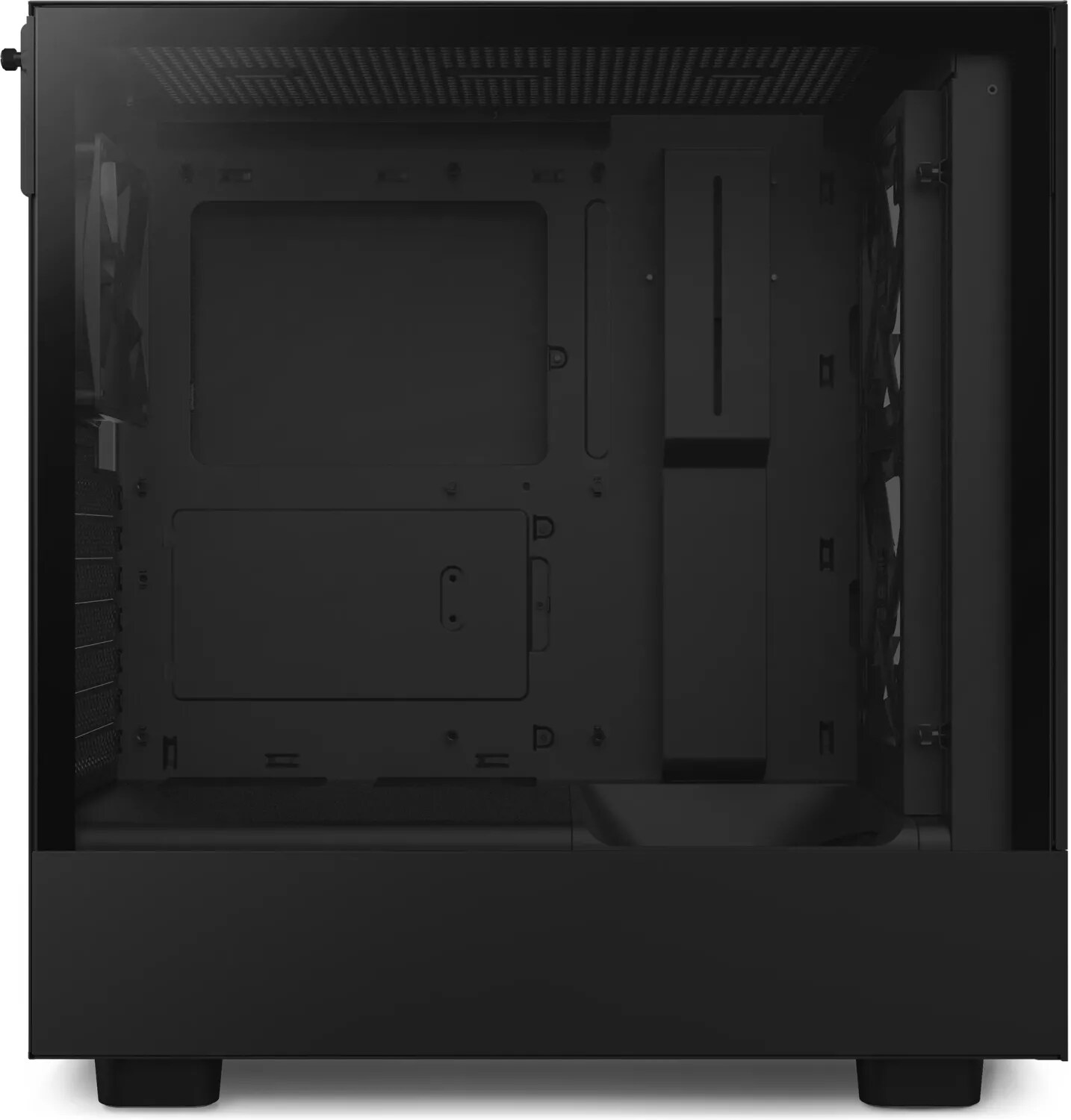 NZXT H5 Flow RGB Midi Tower ATX Gehäuse schwarz mit Sichtfenster