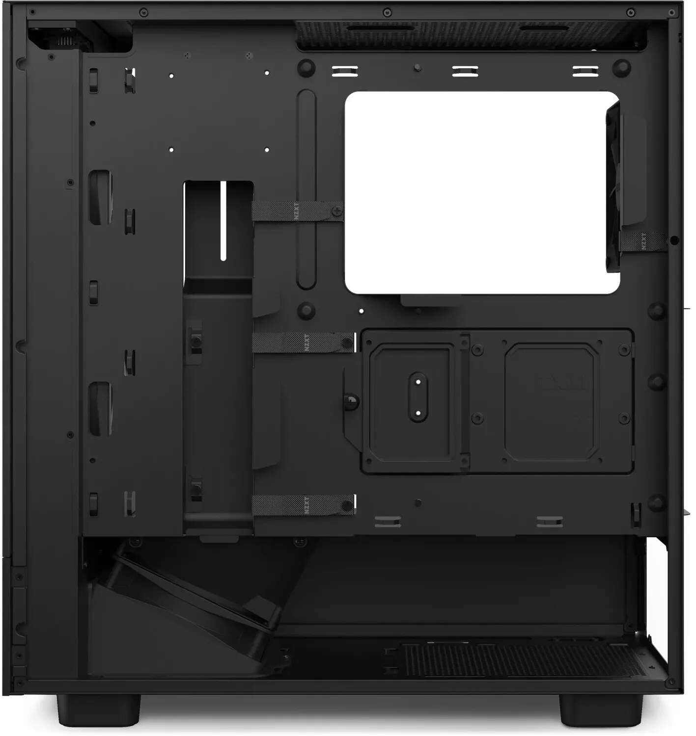 NZXT H5 Flow RGB Midi Tower ATX Gehäuse schwarz mit Sichtfenster