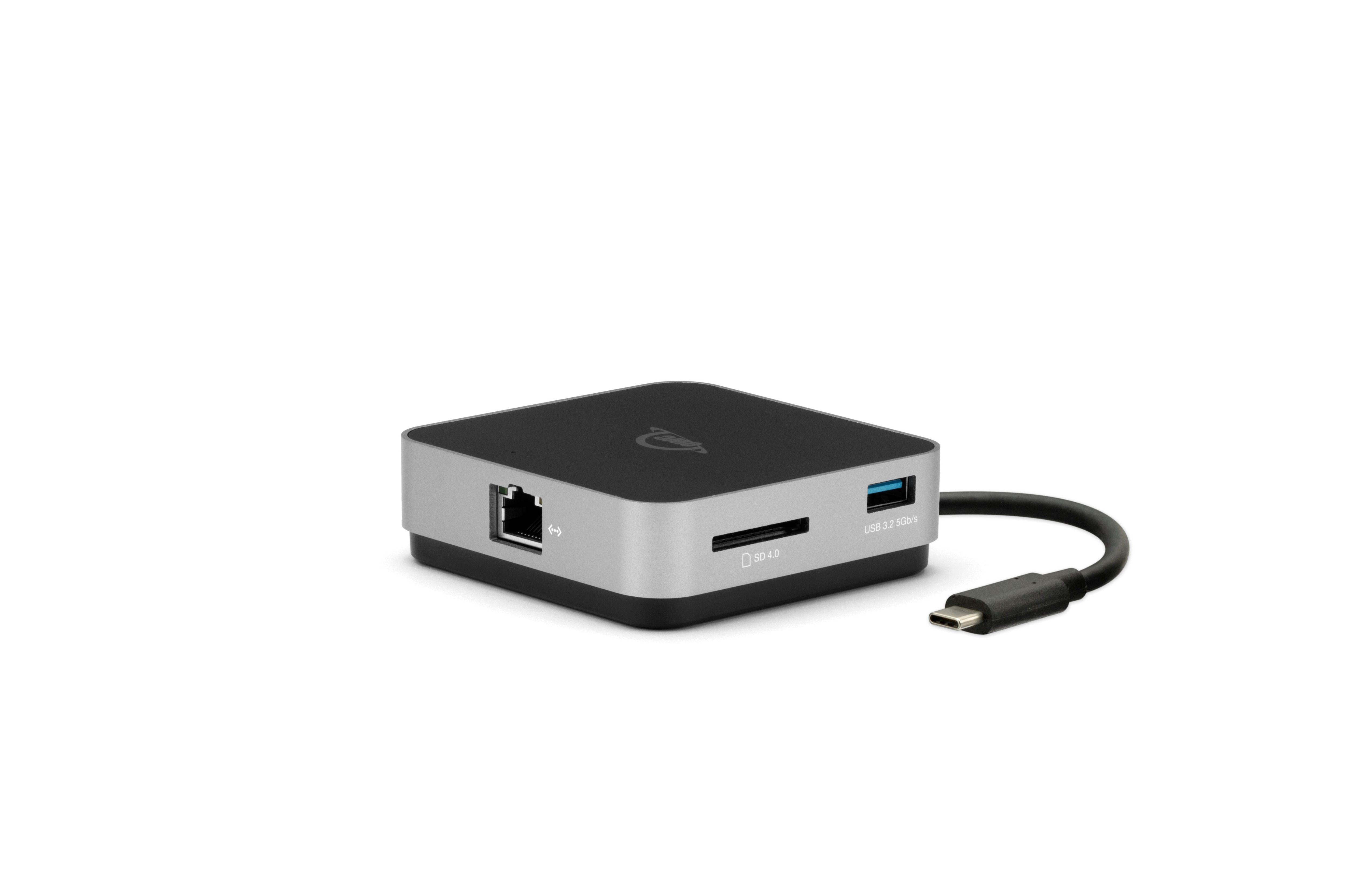 OWC 6-Port Travel Dock 100W- Space Gray (Ethernet)