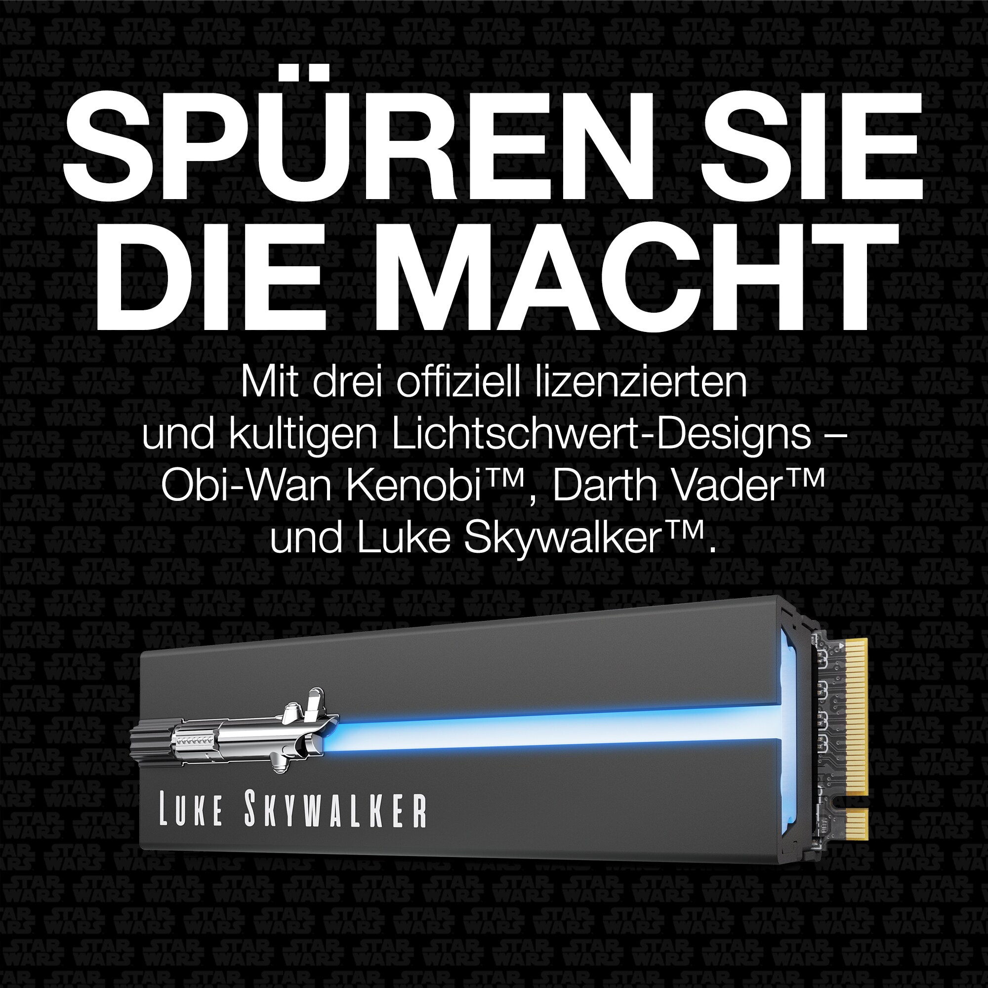 Seagate Lightsaber Edition Firecuda 530 NVMe 1.4 SSD 1 TB M.2 2280 PCIe 4.0