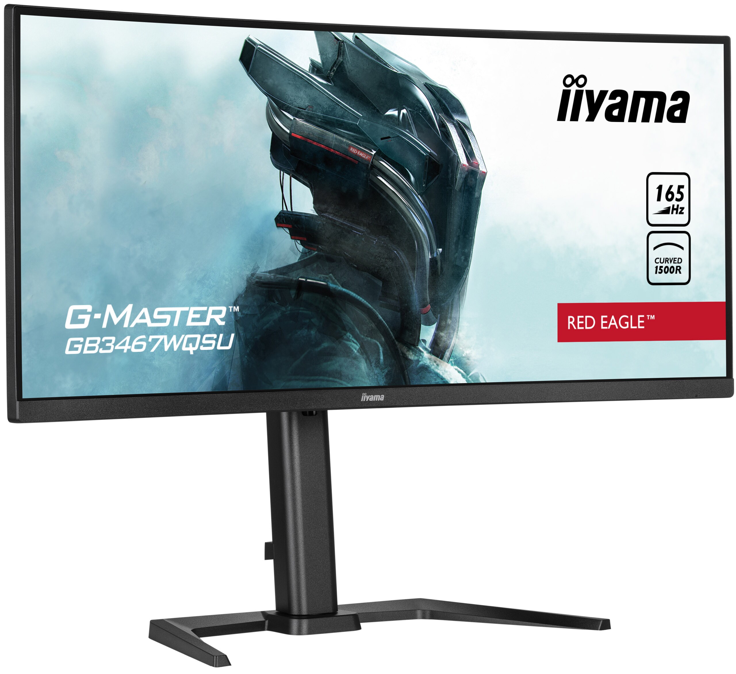 iiyama G-Master GB3467WQSU-B5 86,5cm (34") UWQHD Monitor HDMI/DP 165Hz 0,4ms HDR