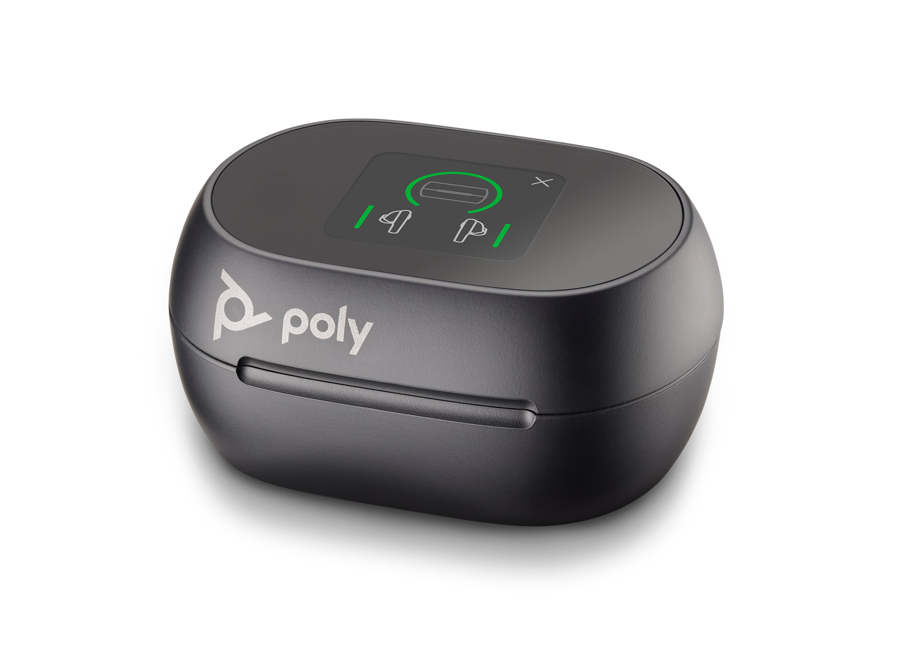 Poly Voyager Free 60+ UC True Wireless Kopfhörer USB-C mit Touchscreen-Ladecase