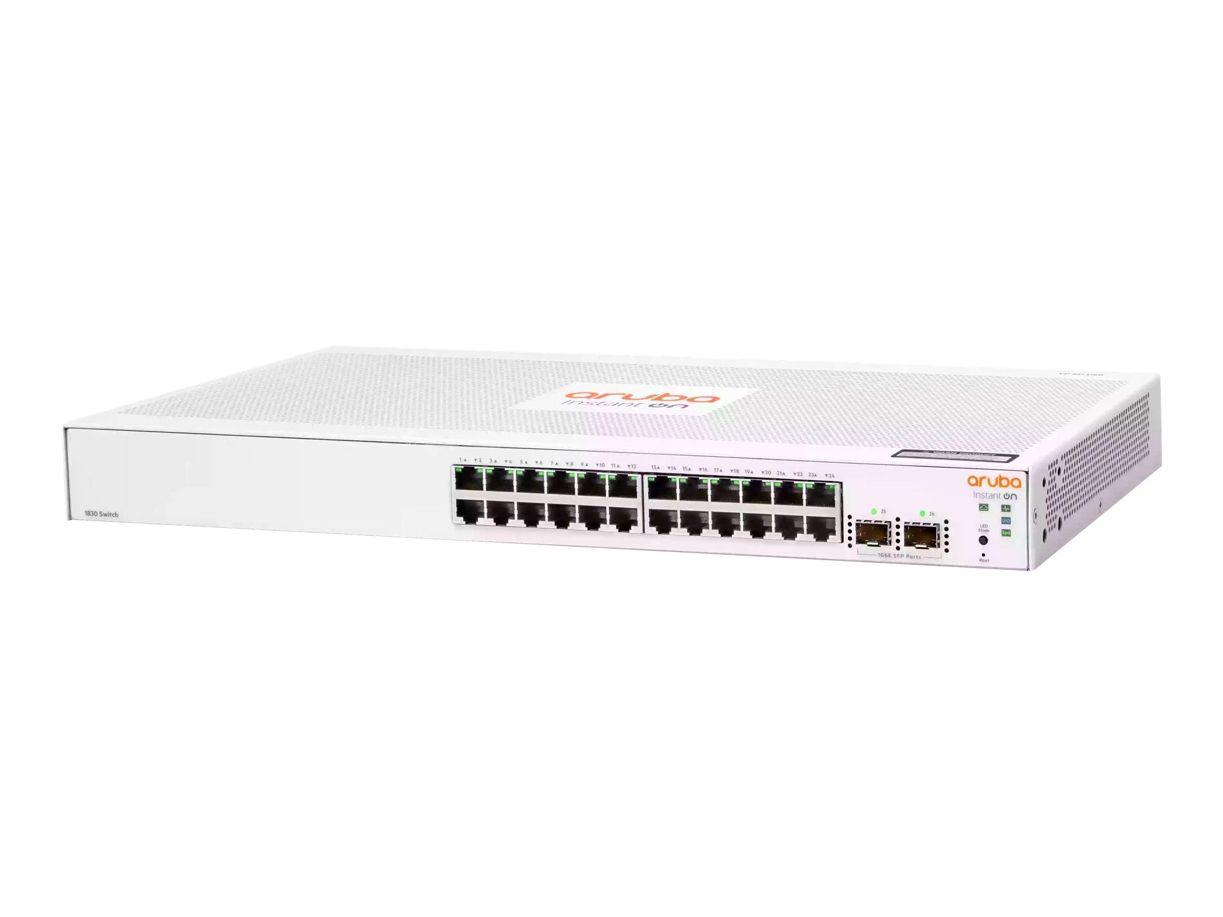 HPE Aruba Instant On 1830 24G 2SFP Switch Non-PoE