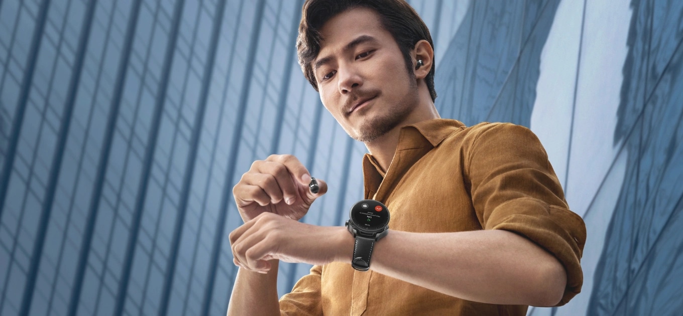 Huawei Watch Buds (Saga-B19T) ++ Smartwatch 47,5mm Cyberport schwarz