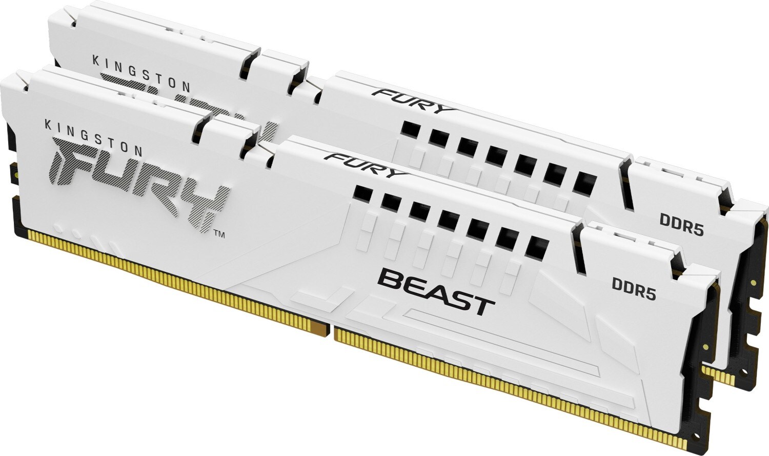 32GB (2x16GB) KINGSTON FURY Beast White EXPO DDR5-5200 CL36 RAM Speicher Kit