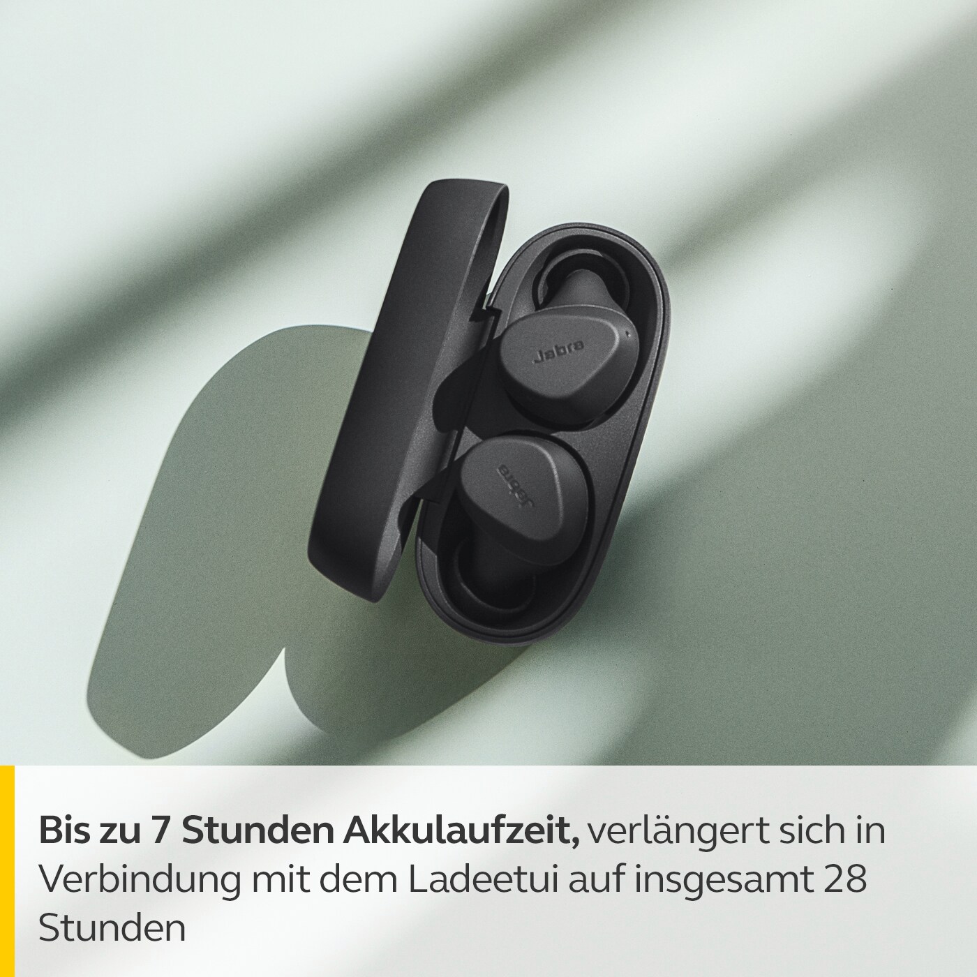 JABRA Elite 3 Bluetooth In-Ear Kopfhörer Dunkel Grau