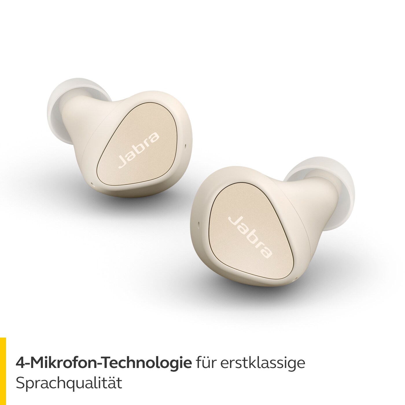 JABRA Elite 3 Bluetooth In-Ear Kopfhörer Gold Beige