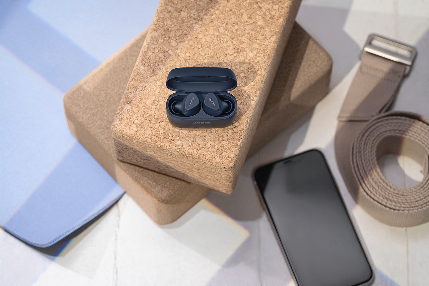 JABRA Elite 4 Active Bluetooth In-Ear Kopfhörer Blau