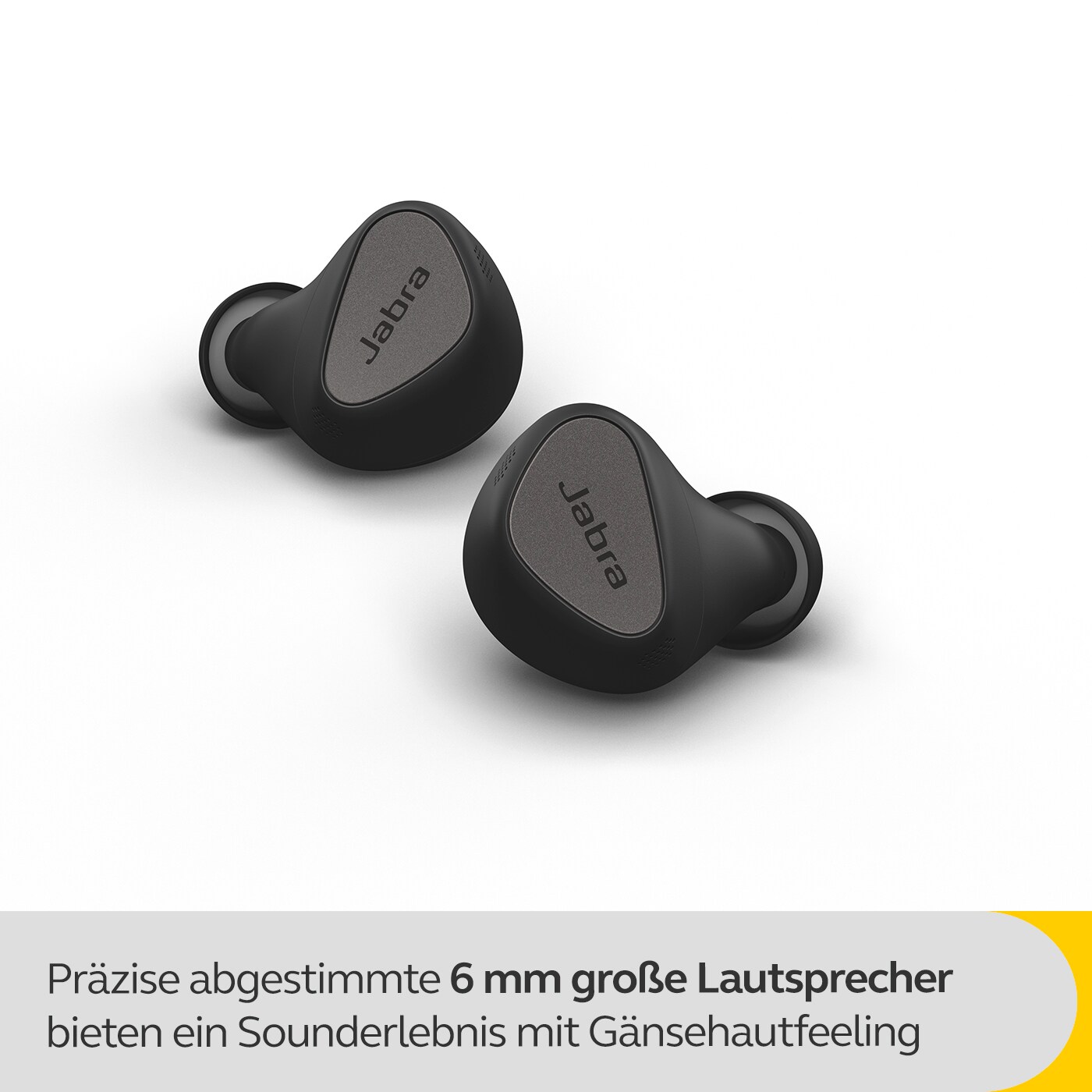 JABRA Elite 5 Bluetooth In-Ear Kopfhörer Schwarz