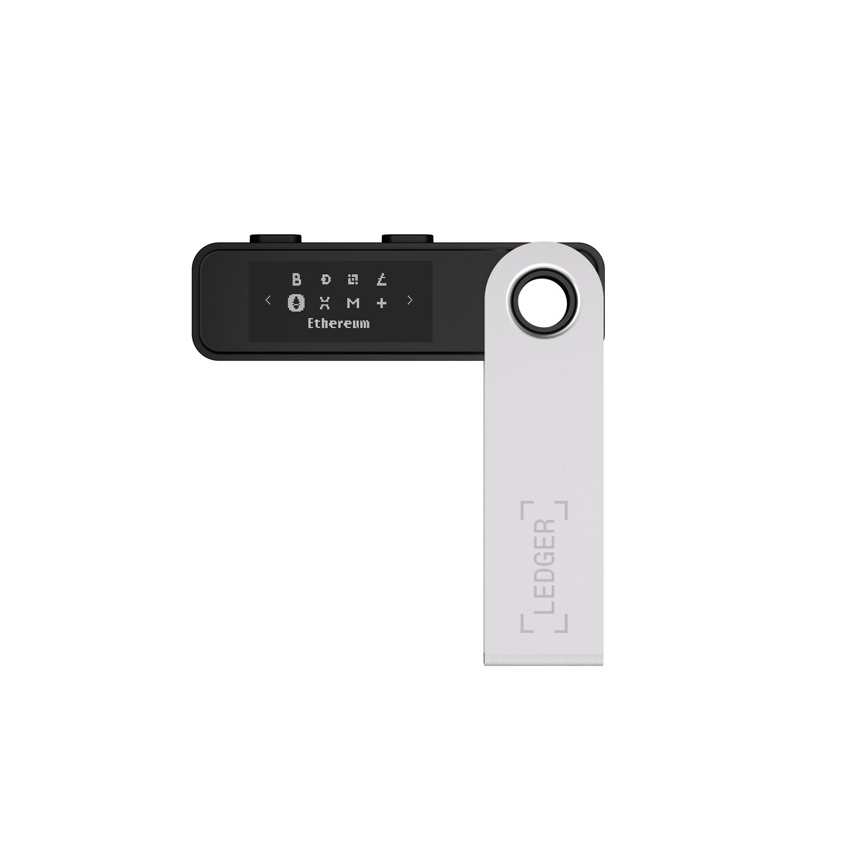 Ledger Nano S Plus Krypto-Hardware-Geldbörse mattschwarz