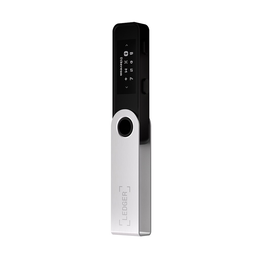 Ledger Nano S Plus Krypto-Hardware-Geldbörse mattschwarz