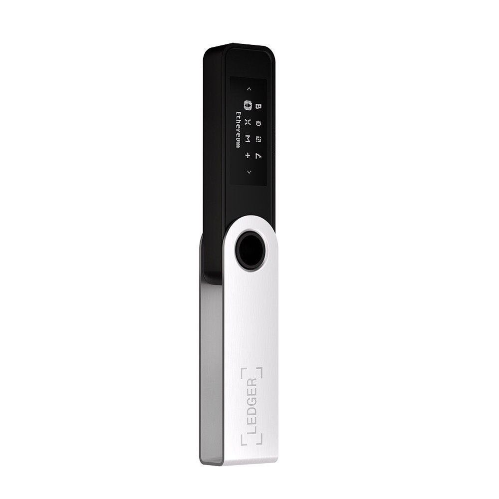 Ledger Nano S Plus Krypto-Hardware-Geldbörse mattschwarz