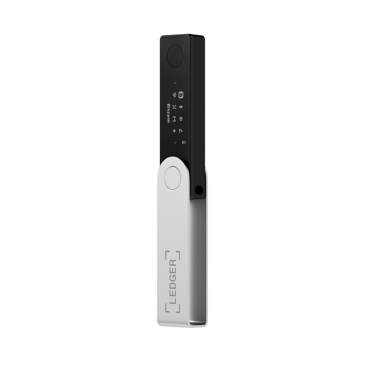 Ledger Nano X Krypto-Hardware-Geldbörse Onyx Schwarz