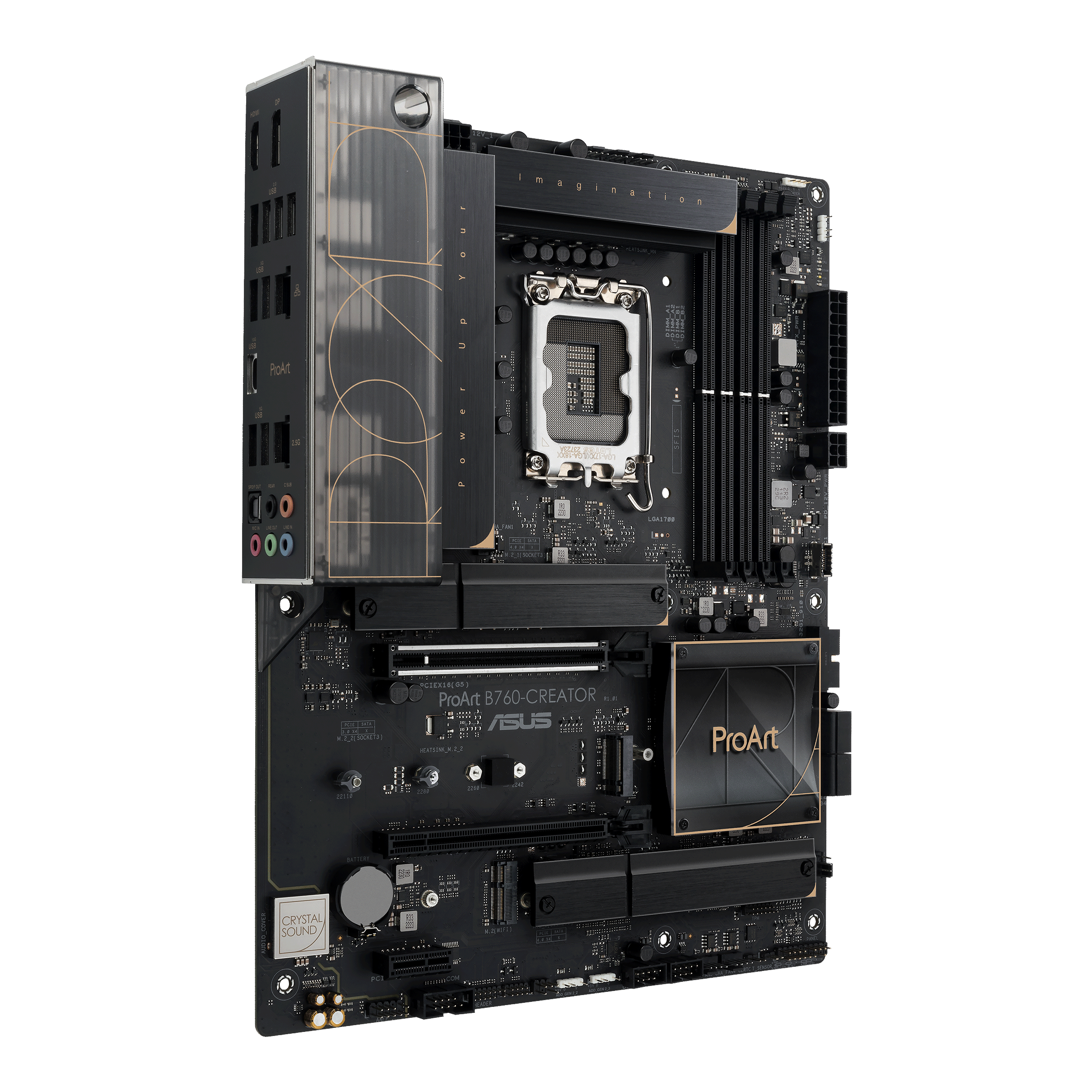 ASUS PROART B760-CREATOR ATX Mainboard Sockel 1700 DP/HDMI/USB-C