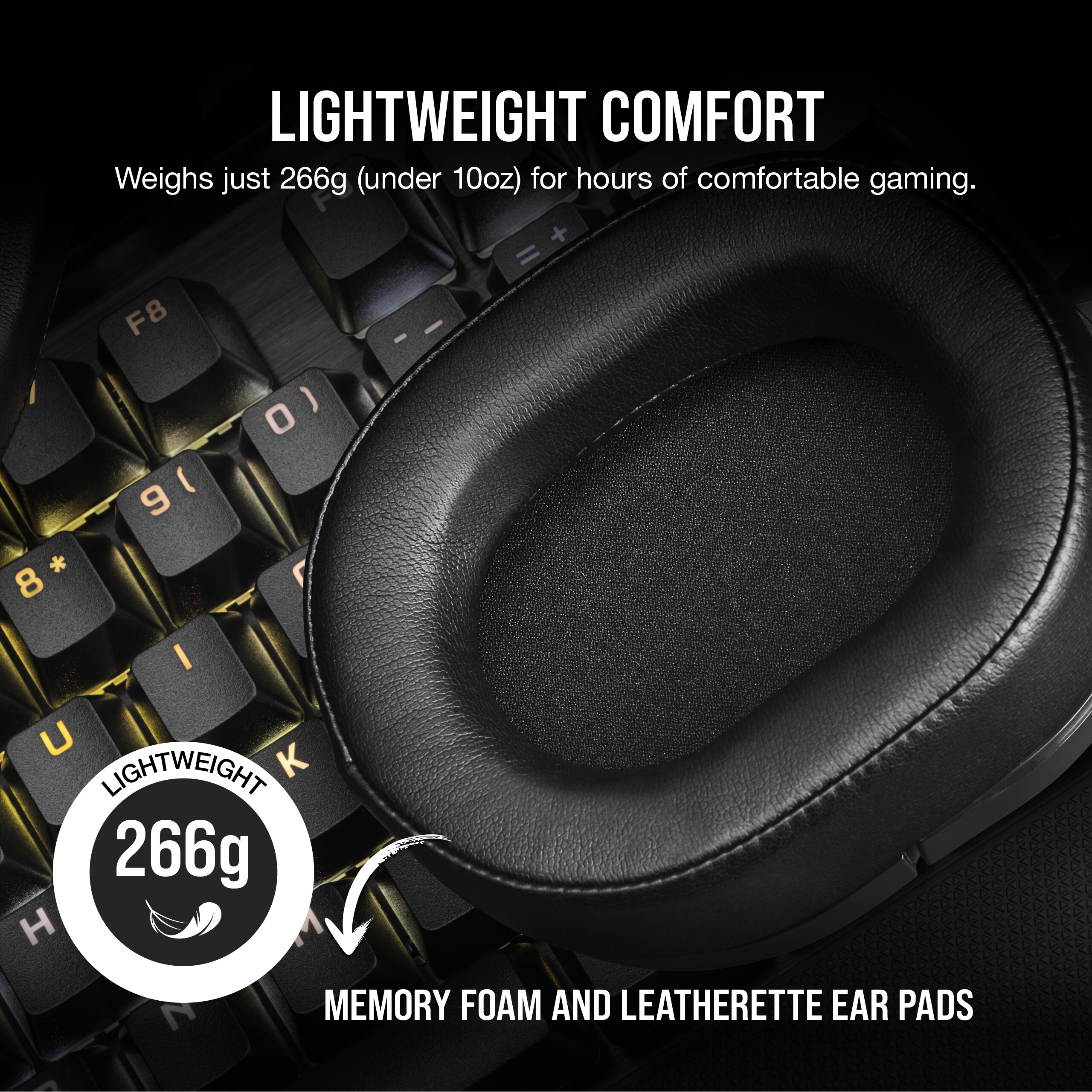 Corsair HS55 Carbon Kabelloses Gaming Headset