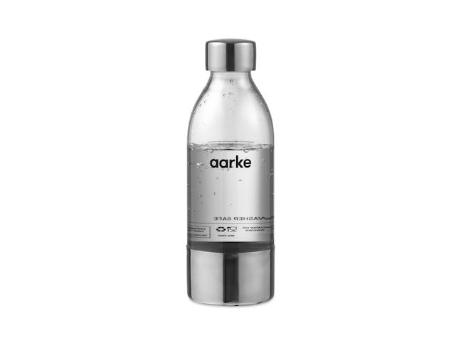 Aarke PET-Wasserflasche für Carbonator 3, 650ml, Edelstahl