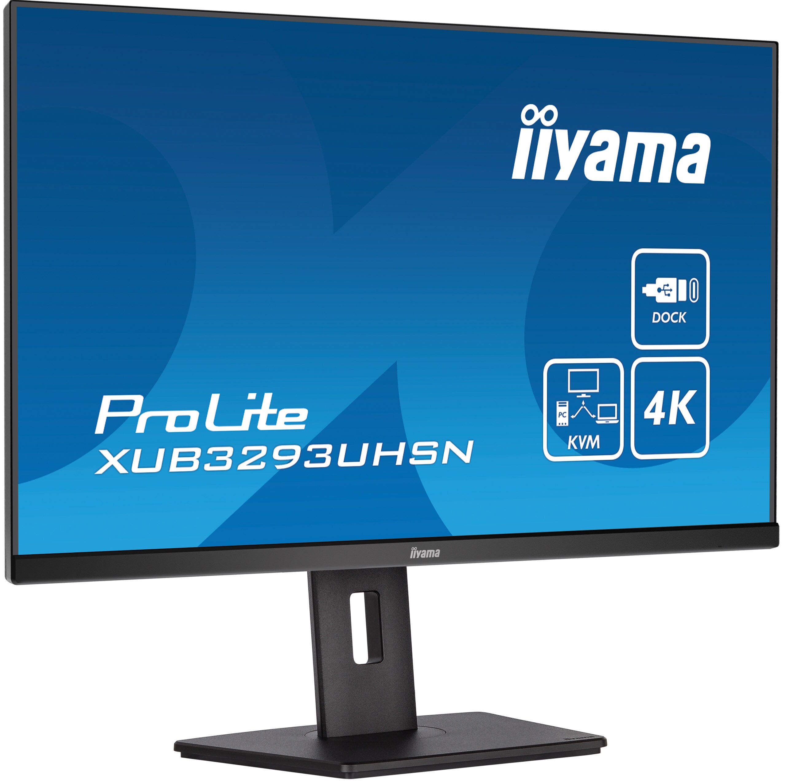 iiyama ProLite XUB3293UHSN-B5 80cm (31,5") 4K UHD IPS Monitor HDMI/DP/USB-C 60Hz