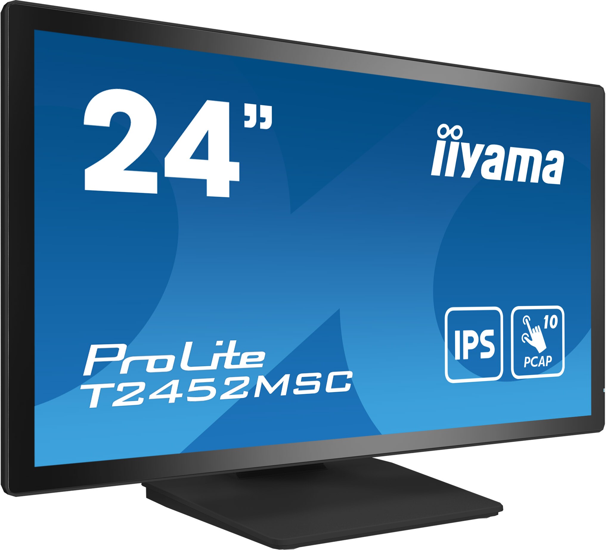 iiyama ProLite T2452MSC-B1 60,5cm (24") 10-Punkt Multitouch-Monitor FullHD IPS