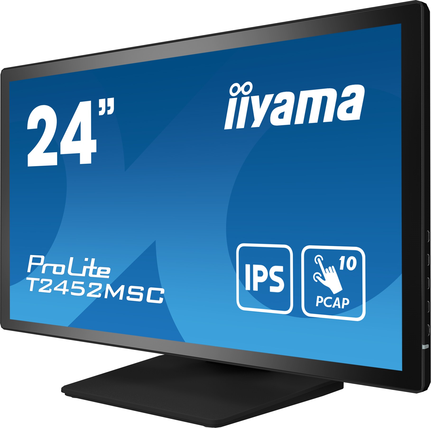 iiyama ProLite T2452MSC-B1 60,5cm (24") 10-Punkt Multitouch-Monitor FullHD IPS