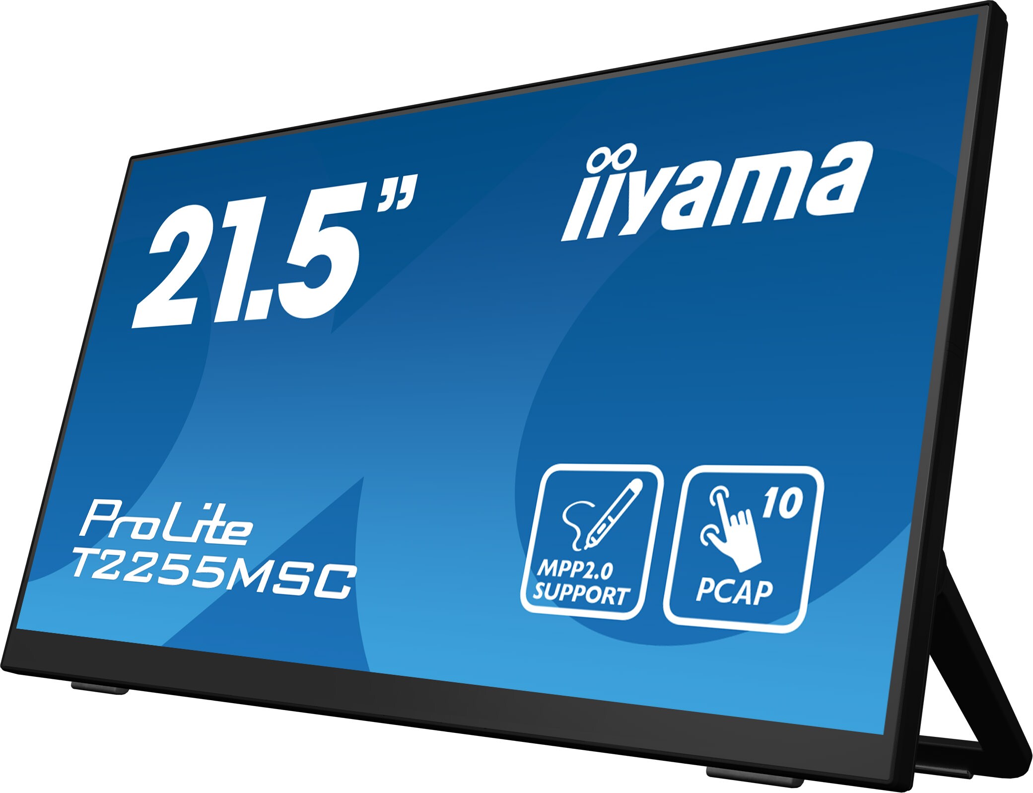 iiyama ProLite T2255MSC-B1 54,5cm (21,5") 10-Punkt Multitouch-Monitor FullHD IPS