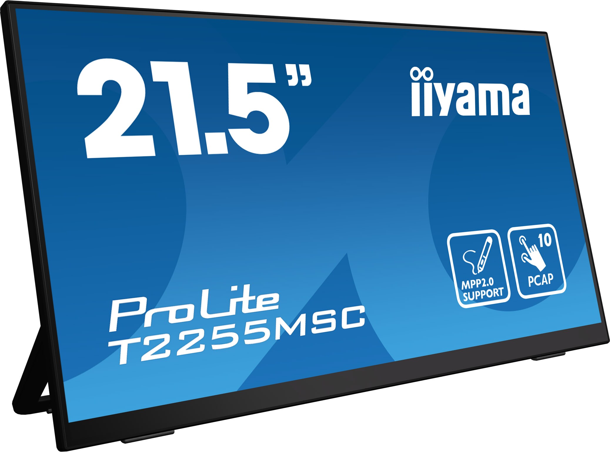 iiyama ProLite T2255MSC-B1 54,5cm (21,5") 10-Punkt Multitouch-Monitor FullHD IPS