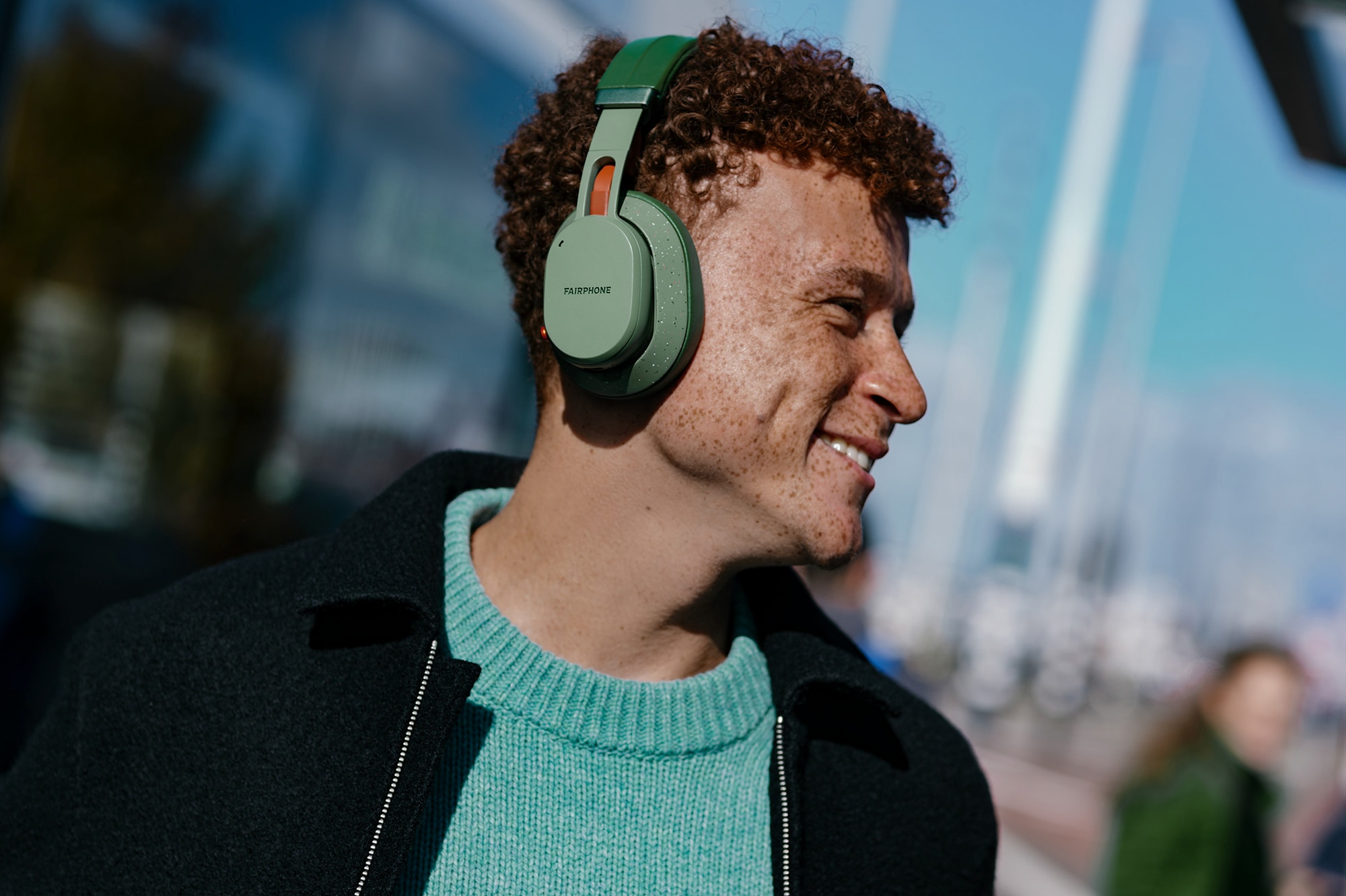 Fairphone Fairbuds XL Over-Ear Kopfhörer grün ++ Cyberport | Over-Ear-Kopfhörer