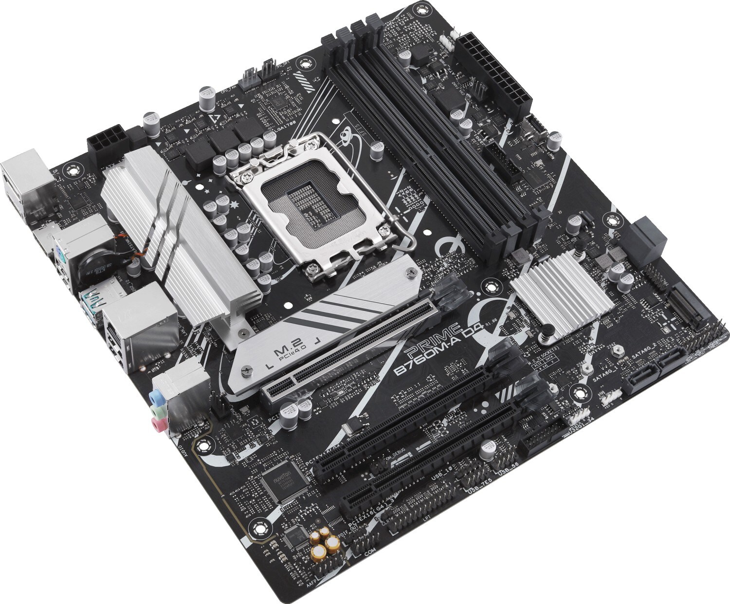 ASUS PRIME B760M-A-CSM D4 mATX Mainboard Sockel 1700 VGA/HDMI/USB-A