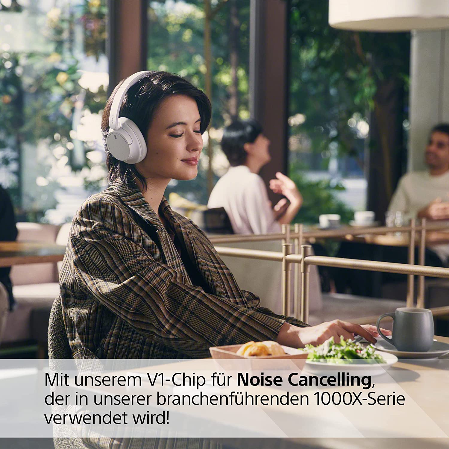 Sony WH-CH720N Weiß Over Ear Kopfhörer mit Noise Cancelling