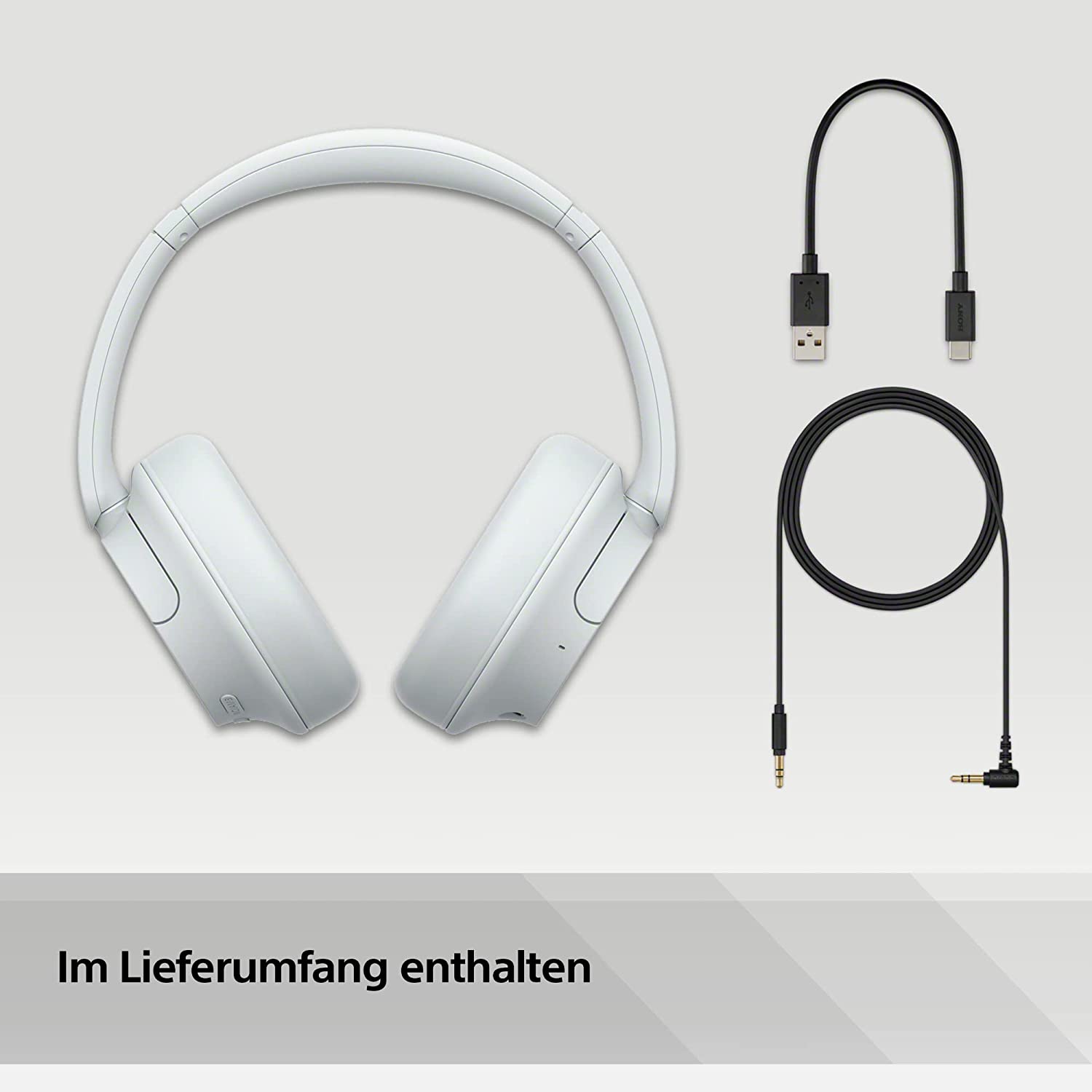 Sony WH-CH720N Weiß Over Ear Kopfhörer mit Noise Cancelling