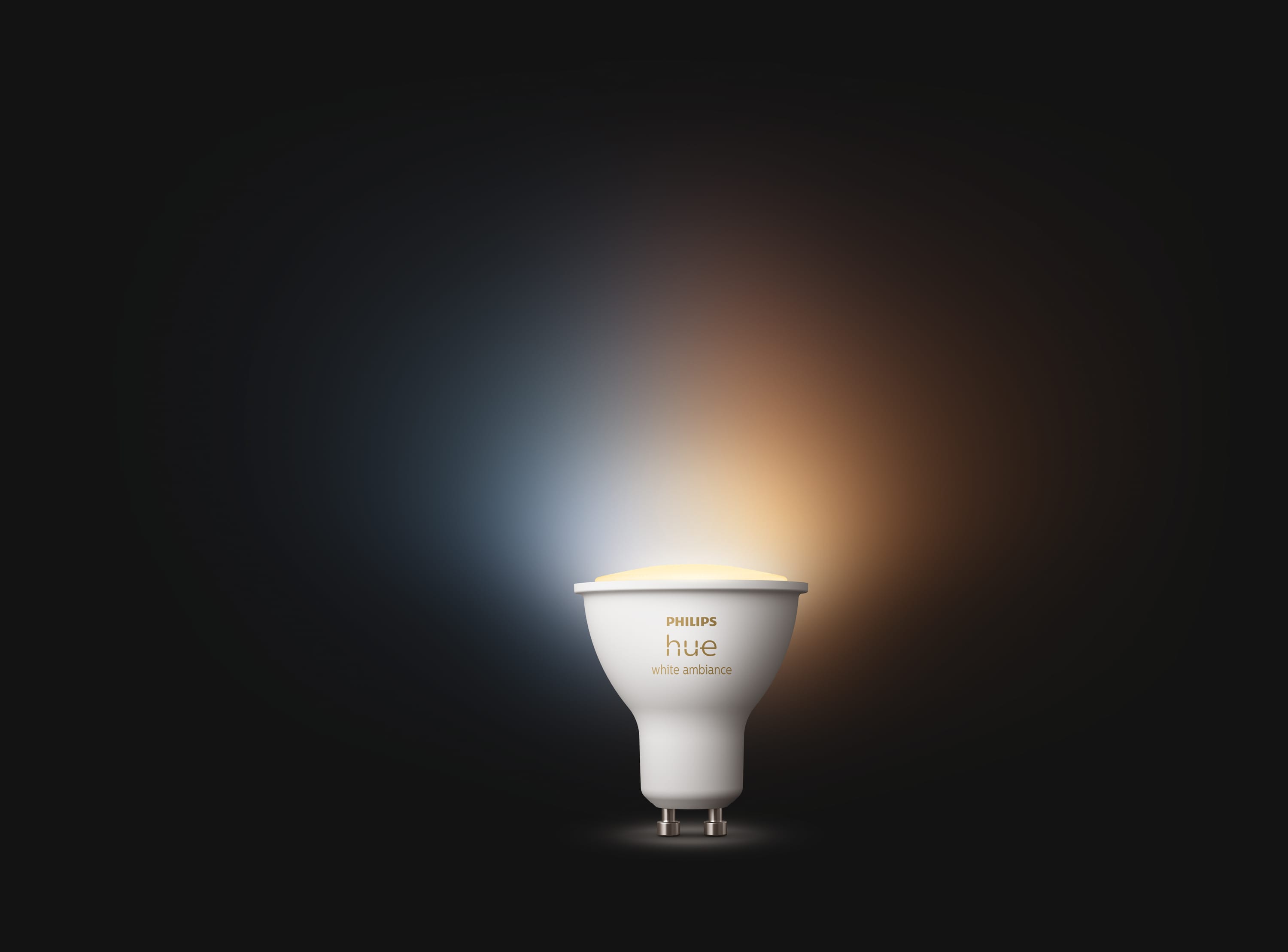 *Philips Hue White Ambiance GU10 Einzelpack 350lm