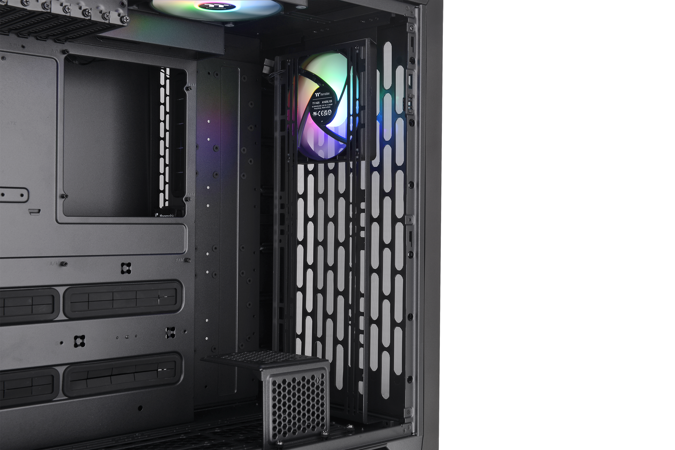 THERMALTAKE CTE C750 TG ARGB Full Tower Gehäuse Seitenfenster schwarz