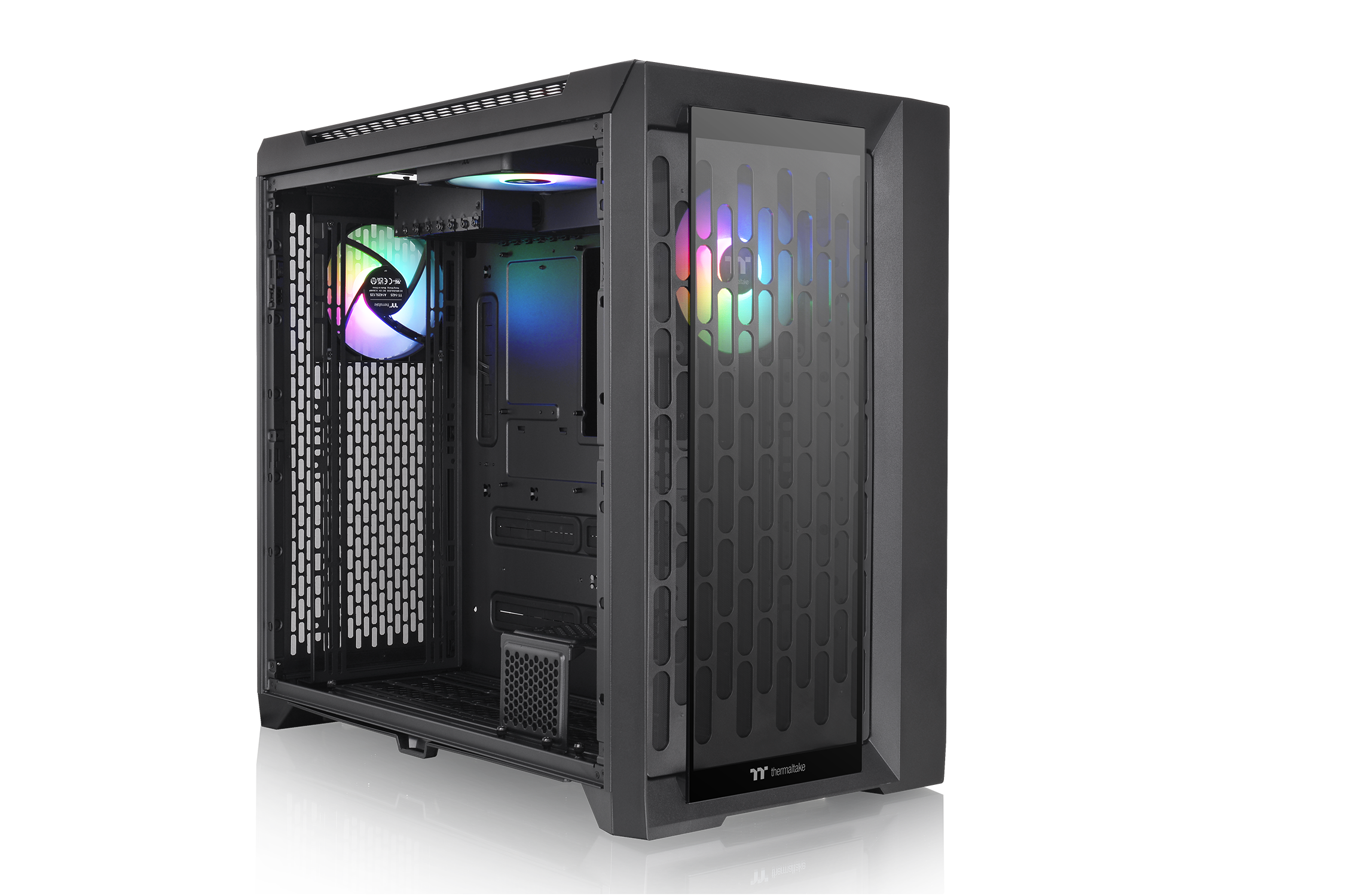 THERMALTAKE CTE C750 TG ARGB Full Tower Gehäuse Seitenfenster schwarz