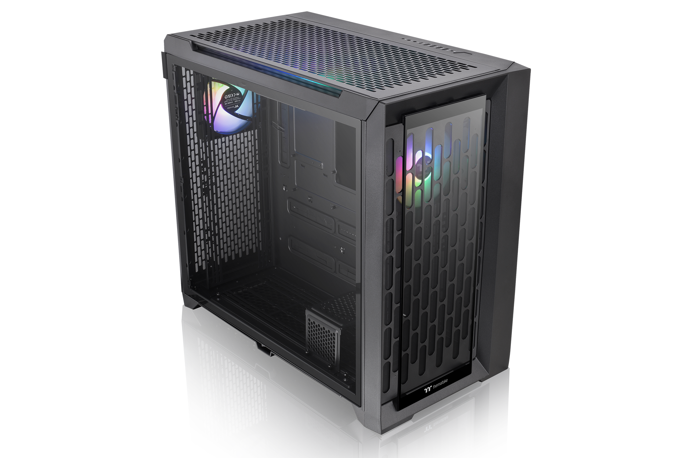 THERMALTAKE CTE C750 TG ARGB Full Tower Gehäuse Seitenfenster schwarz